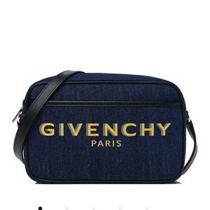 Givenchy Denim Logo Bond Camera Bag